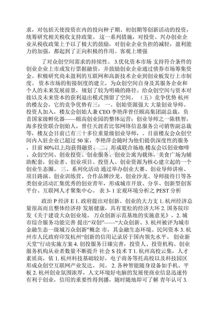 中国众创空间宏观微观环境分析.docx_第2页