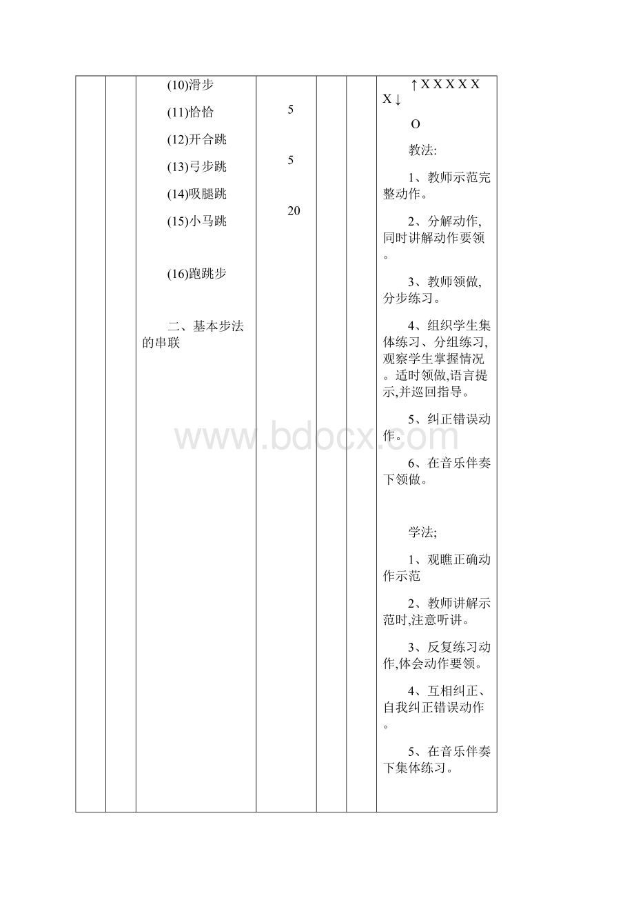 第三套大众健美操三级教案.docx_第3页