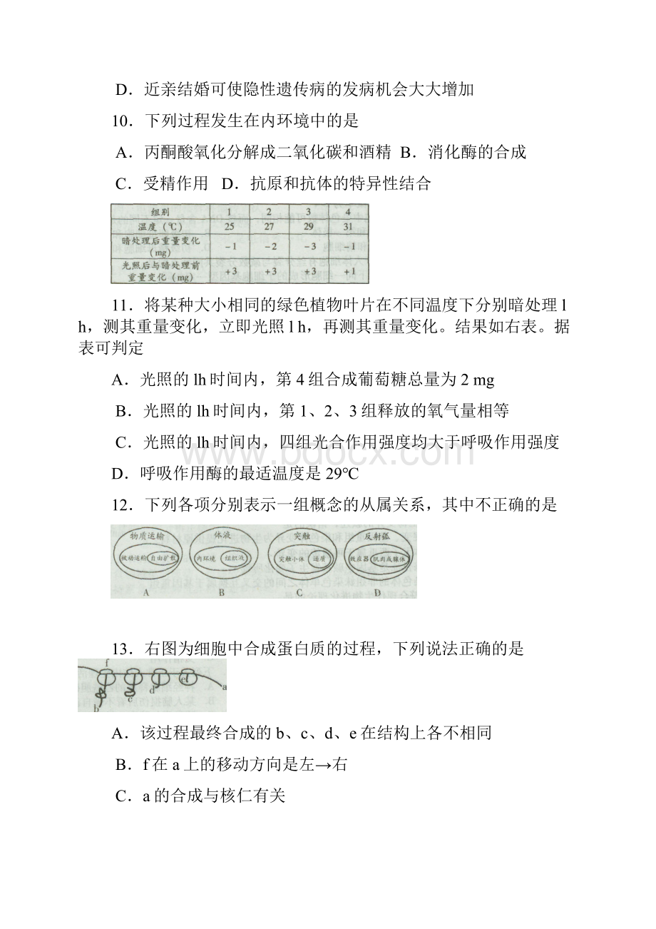 钟祥一中高二下生物周练6.docx_第3页