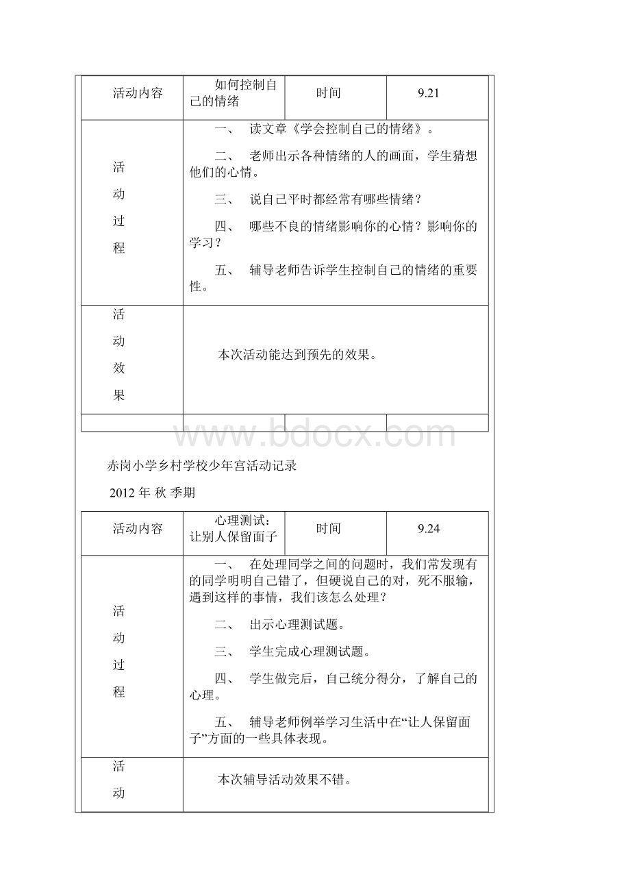 赤岗小学乡村学校少年宫活动记录.docx_第3页