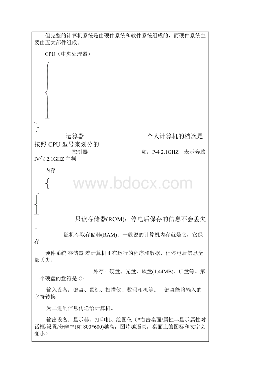 最新信息技术必修一知识点.docx_第3页