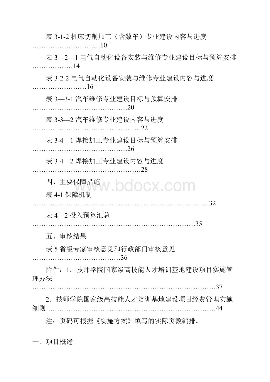 完整版技师学院国家级技能人才培训基地建设项目实施方案.docx_第3页