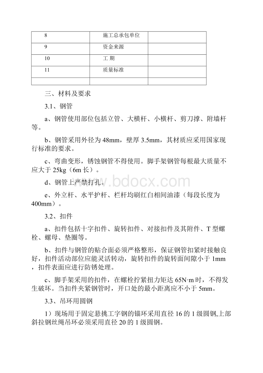 槽钢悬挑式卸料平台施工方案.docx_第2页