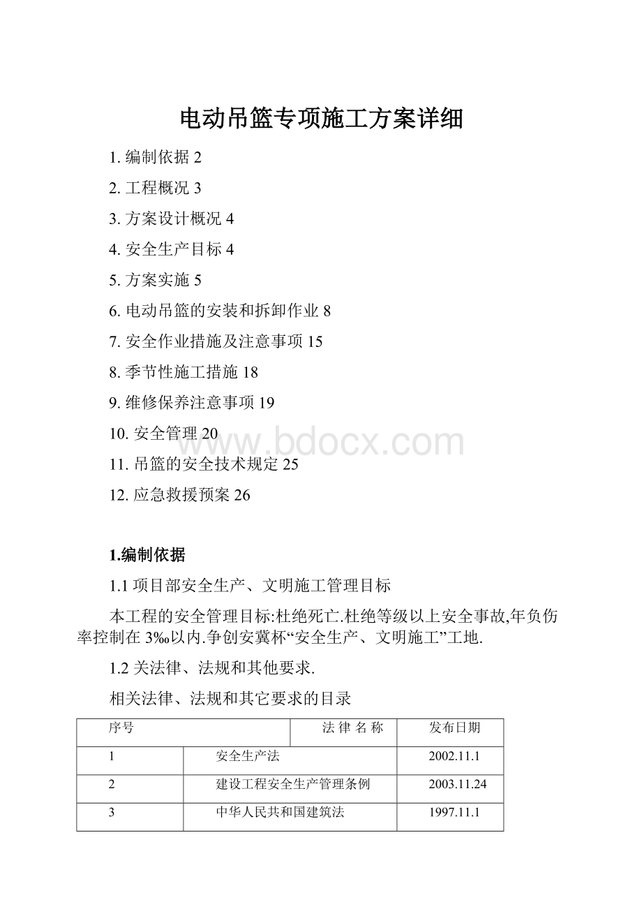 电动吊篮专项施工方案详细.docx