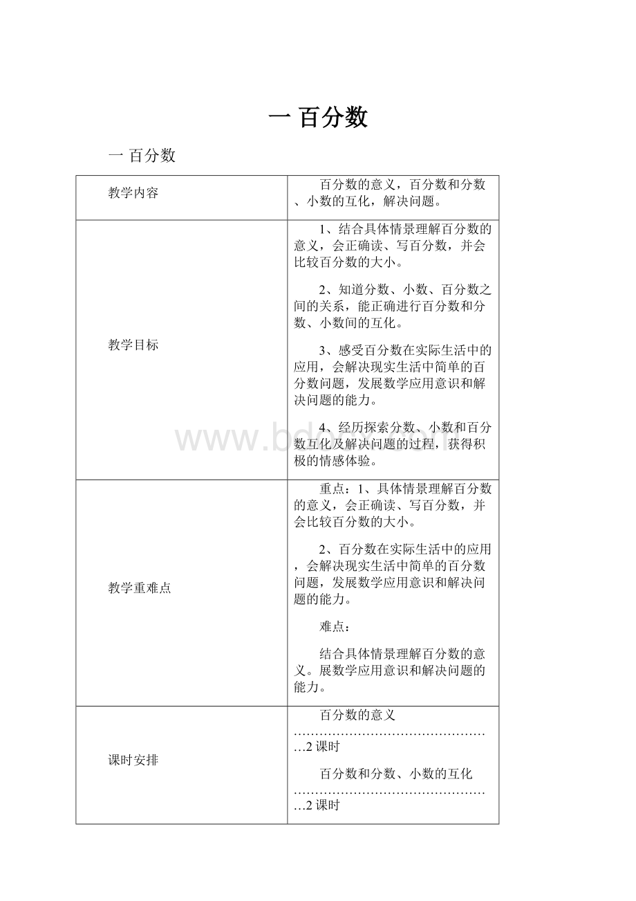 一 百分数.docx_第1页