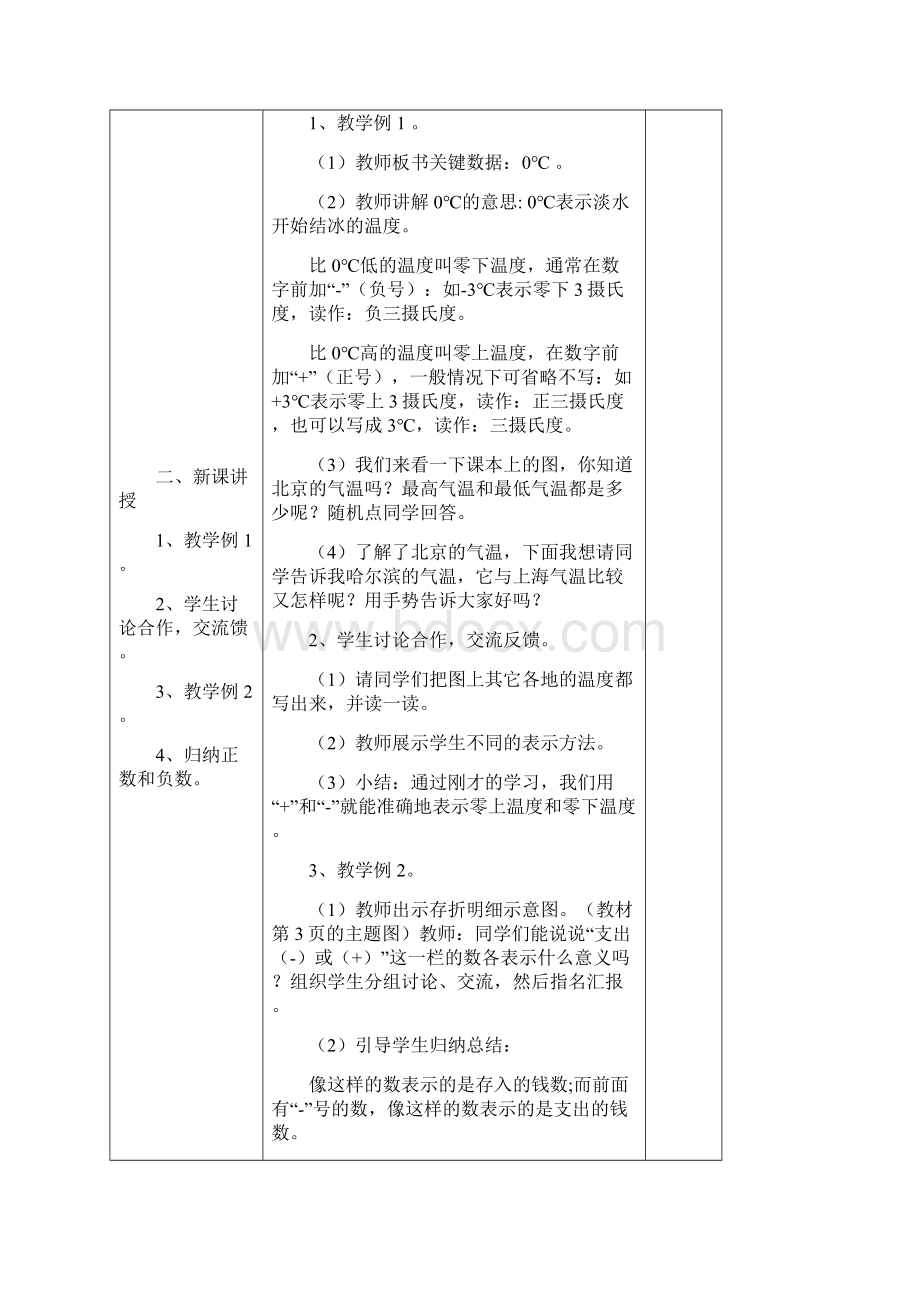 新人教版六年级数学下册教案第单元新教材年改.docx_第2页