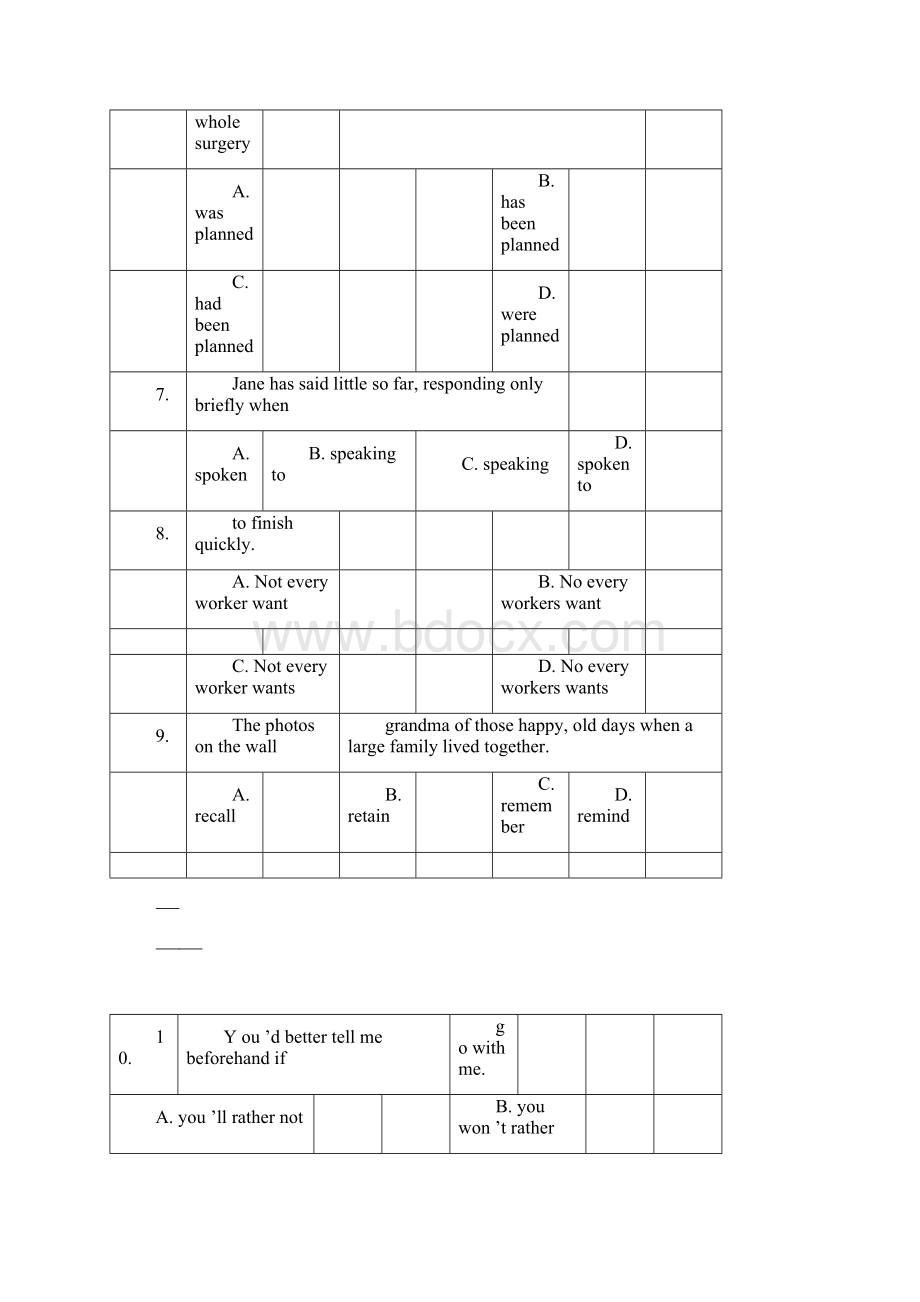 完整版历年专升本英语真题答案解析超全51548doc.docx_第3页