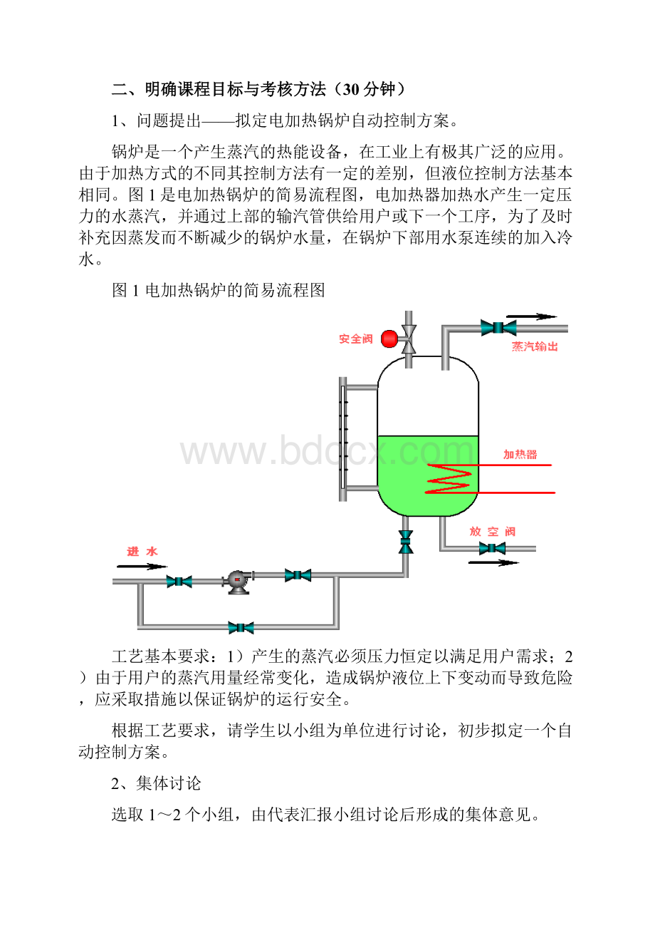 项目一1锅炉液位定值控制方案doc湖州职业技术.docx_第3页
