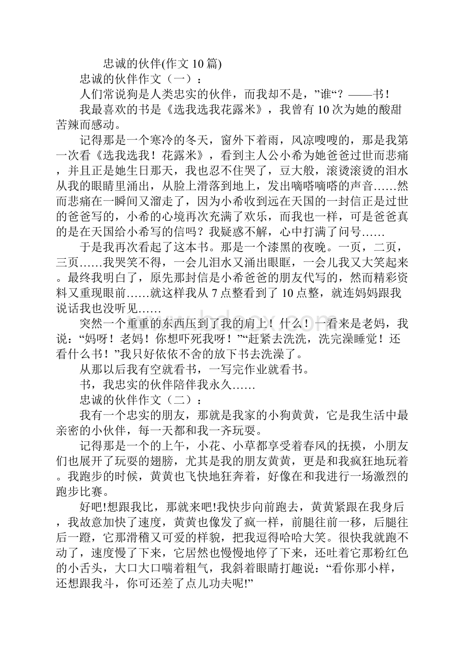 忠诚的伙伴.docx_第2页