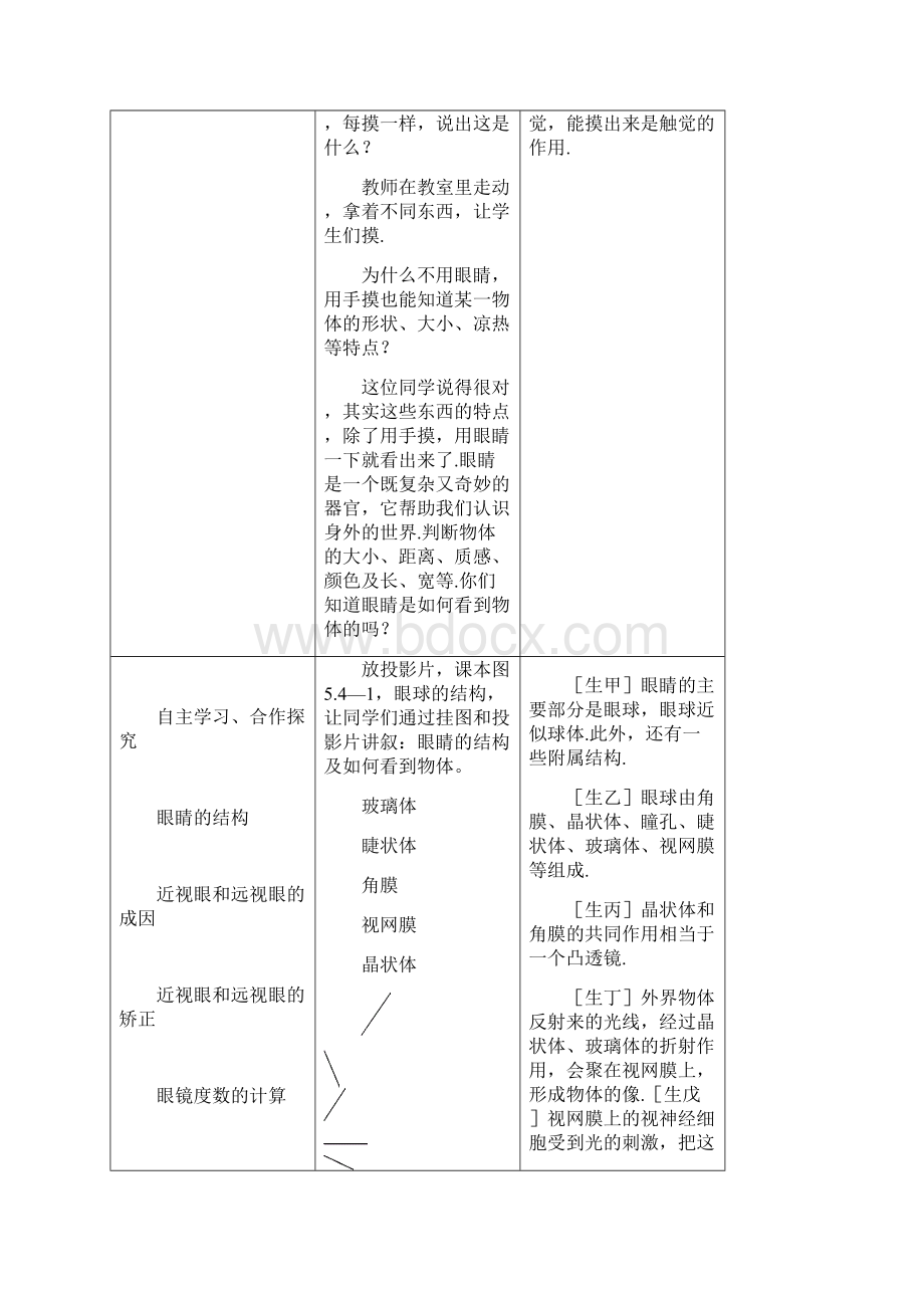 八年级第五章第4节 眼睛和眼镜.docx_第2页