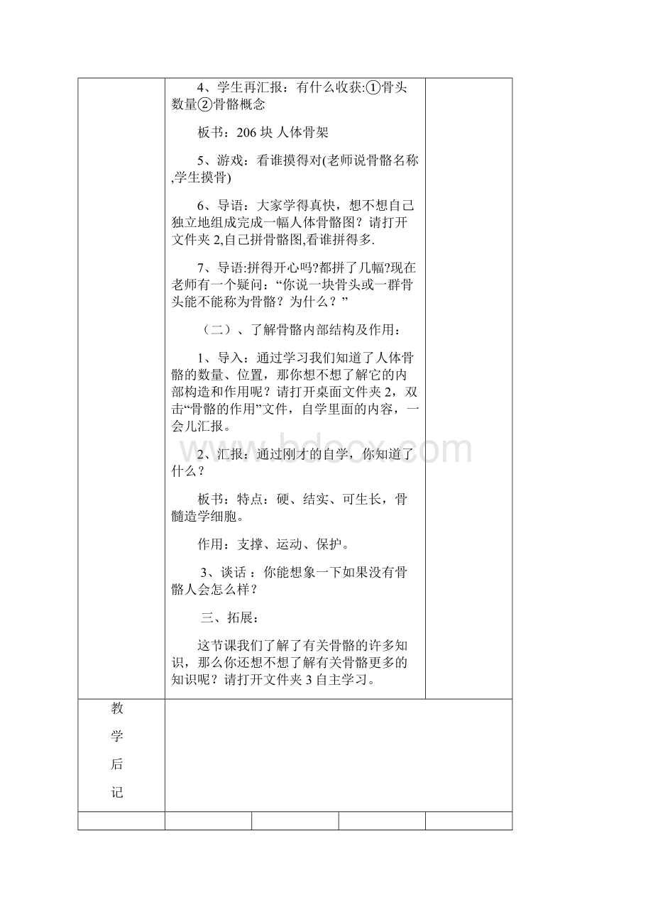 最新苏教版小学科学四年级下册教案表格式.docx_第2页