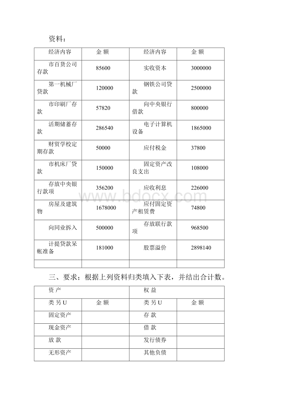 金融会计实训习题部分.docx_第2页