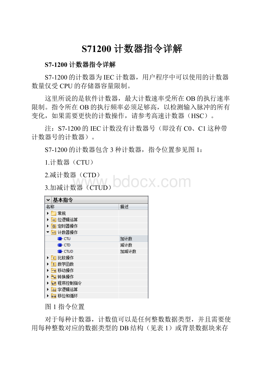 S71200 计数器指令详解.docx