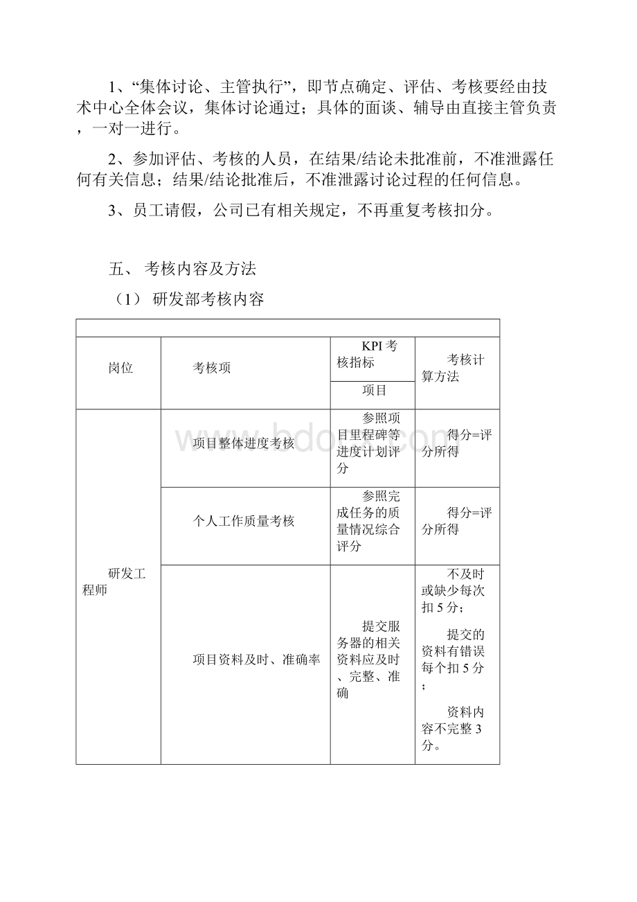 技术中心岗位绩效考核管理办法.docx_第2页