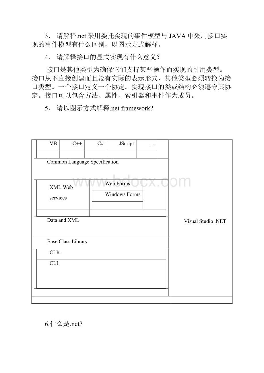 面试题NET答案.docx_第2页