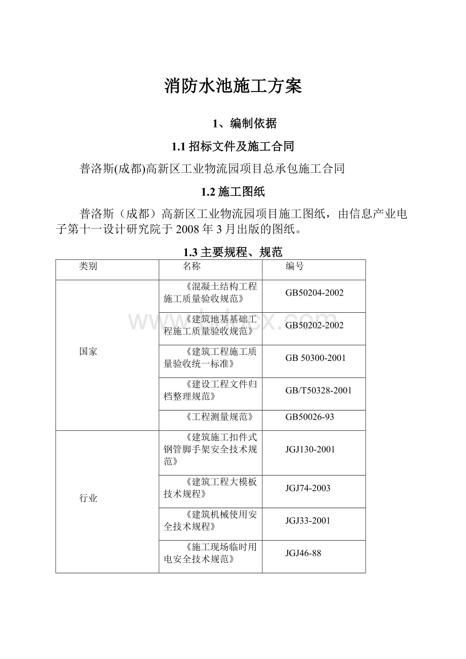 消防水池施工方案.docx