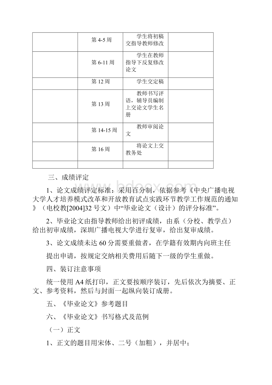 电大金融专科经济管理系专科《毕业论文》实施细则.docx_第2页