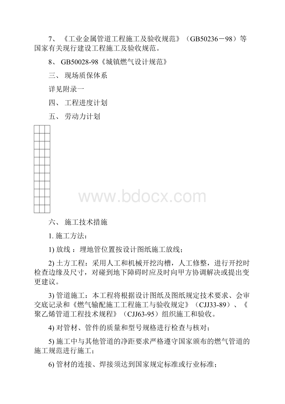 燃气管道施工工程施工组织设计.docx_第2页