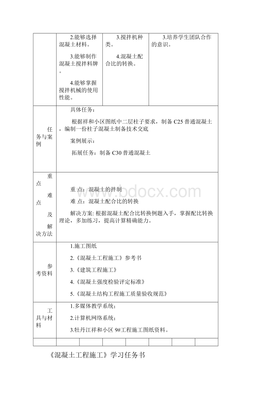 《混凝土工程施工》教案1.docx_第2页