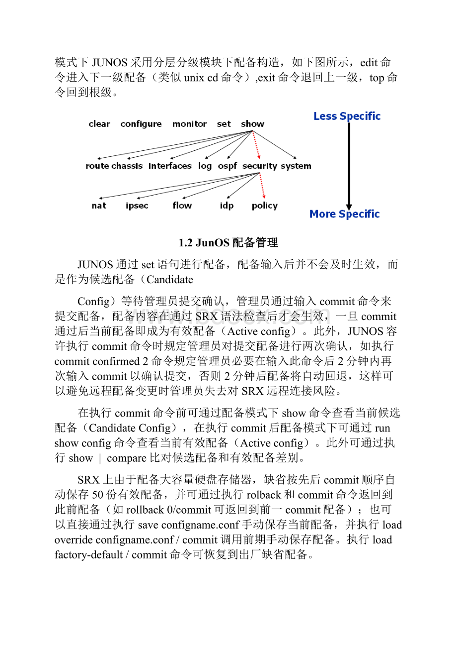 JuniperSRX防火墙简明配置手册样本.docx_第2页