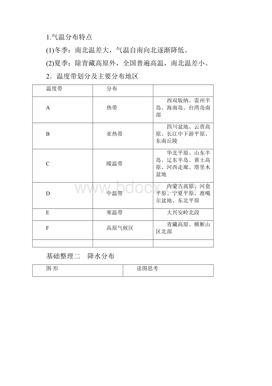 版高考地理大一轮复习第4部分中国地理第1章中国地理概况第3讲中国的气候学案.docx_第2页