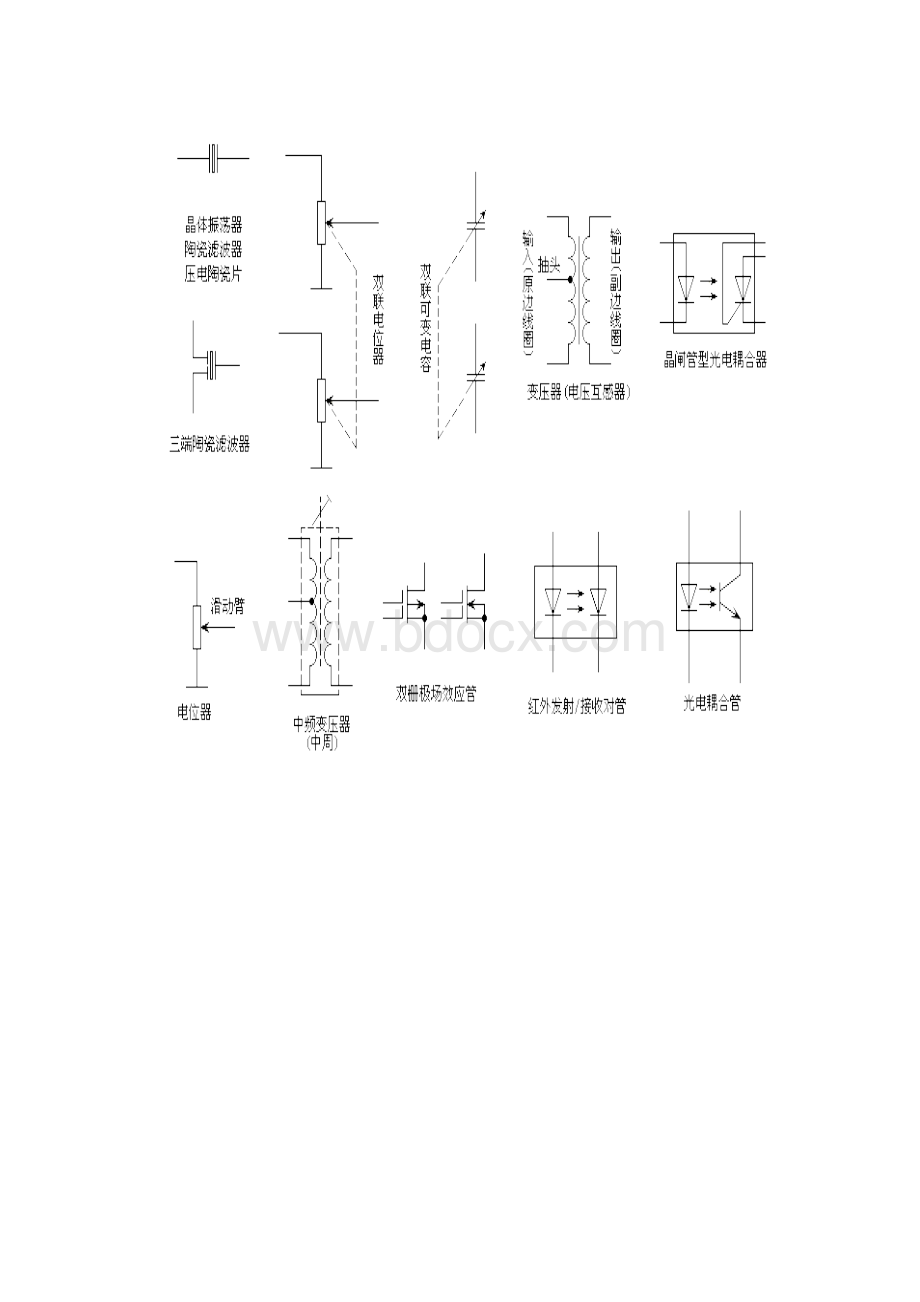 电路图符号大全教材.docx_第2页