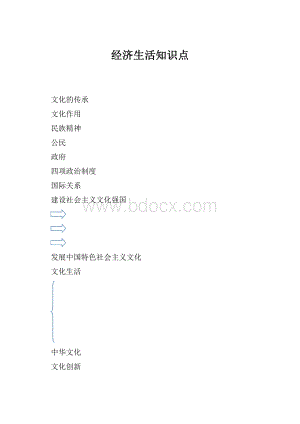 经济生活知识点.docx