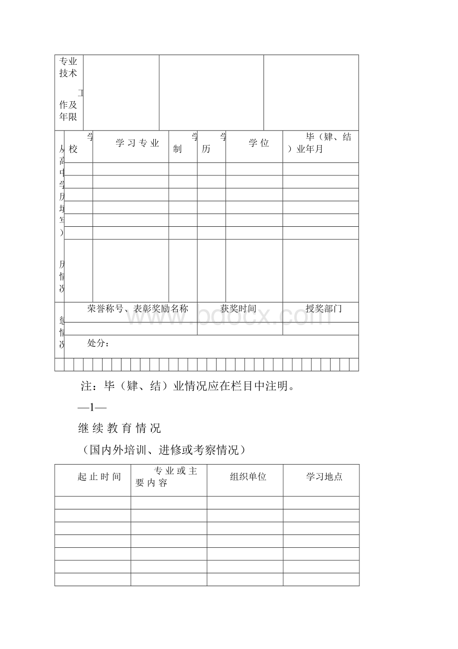 江苏助理工程师评审表.docx_第3页