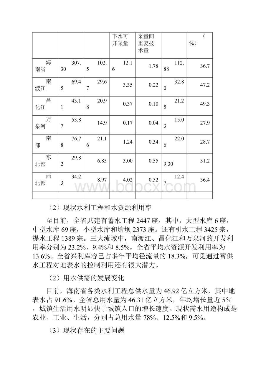 海南省水资源能源发展现状情况.docx_第3页