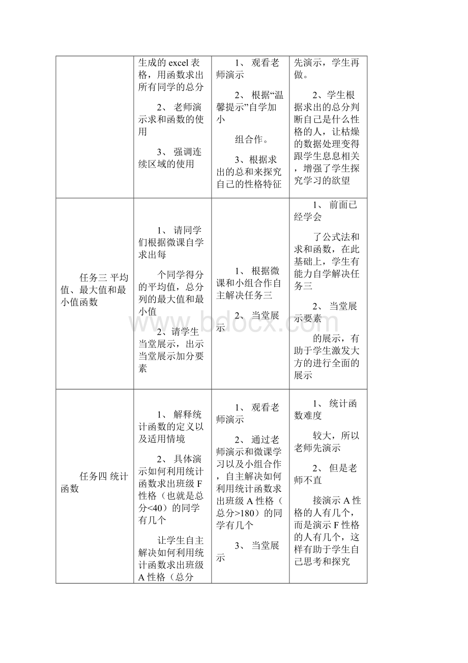 初中综合实践七下 专题一 文字与数据处理 第7课 数据运算教学设计学情分析教材分析课后反思.docx_第3页