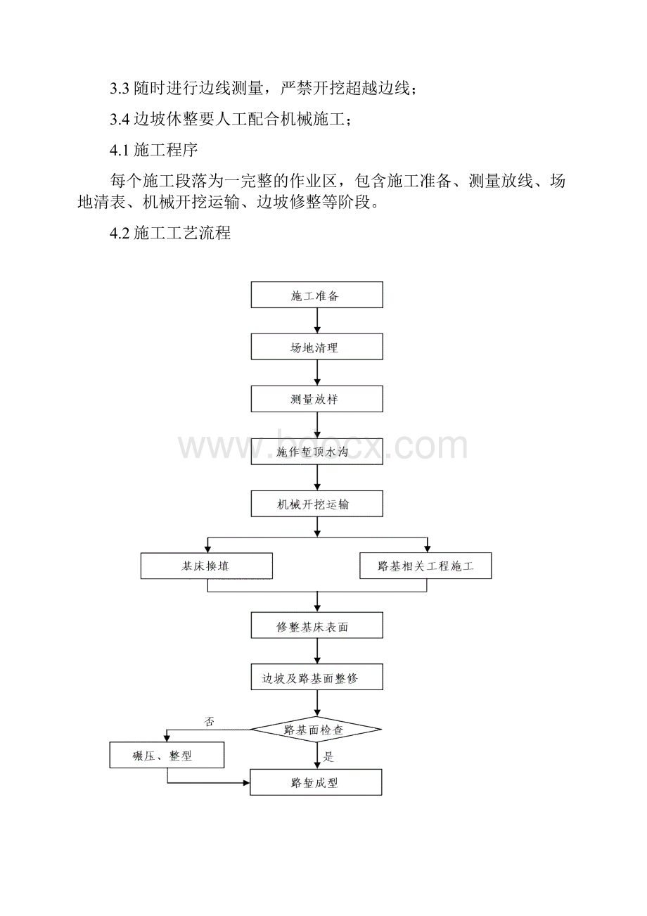 路堑开挖石方工作业指导书.docx_第3页