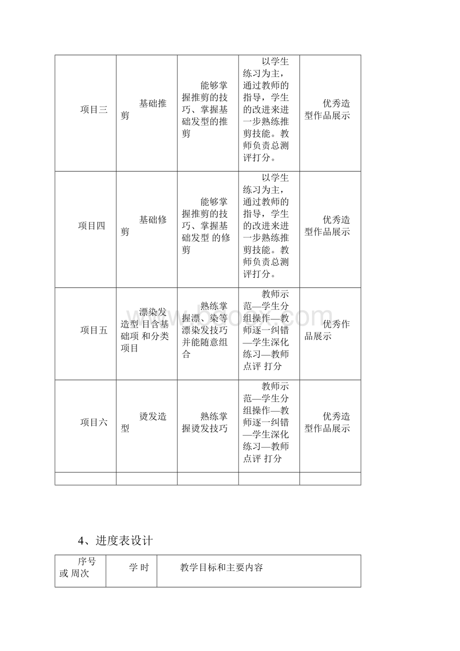 美发与造型教学设计.docx_第3页