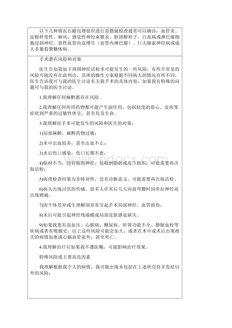 北京大学人民医院《医疗知情同意书汇编》8第七章神经系统.docx_第2页