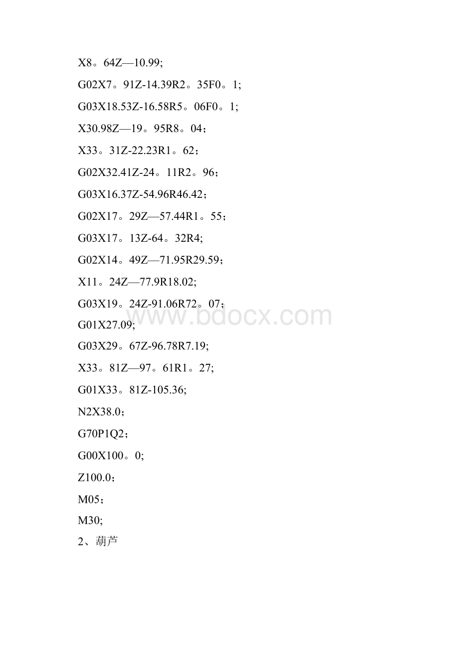 数控车加工工艺品经典资料附FANUC系统程序.docx_第2页