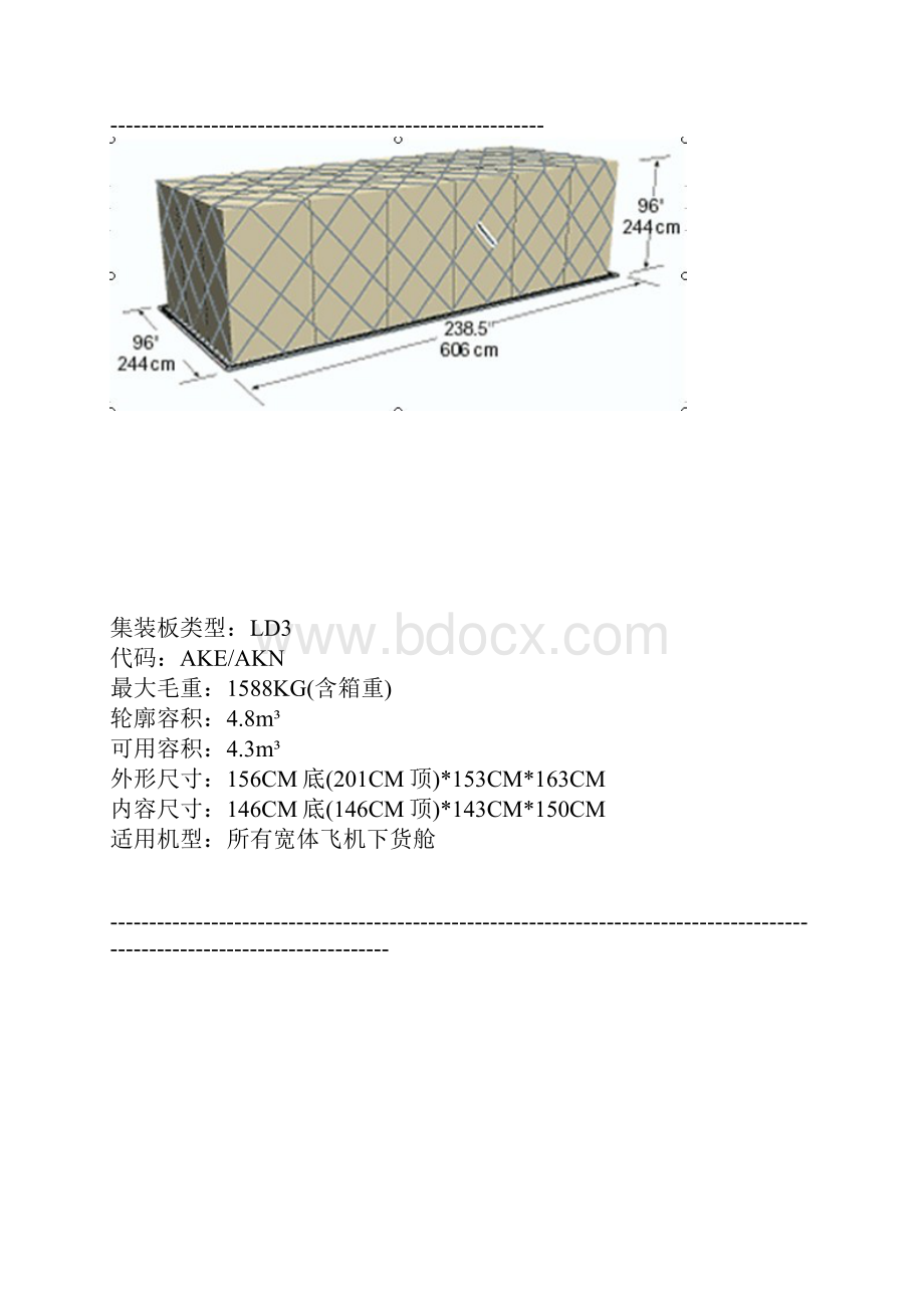 空运知识航空集装器的类型与装载限制.docx_第3页