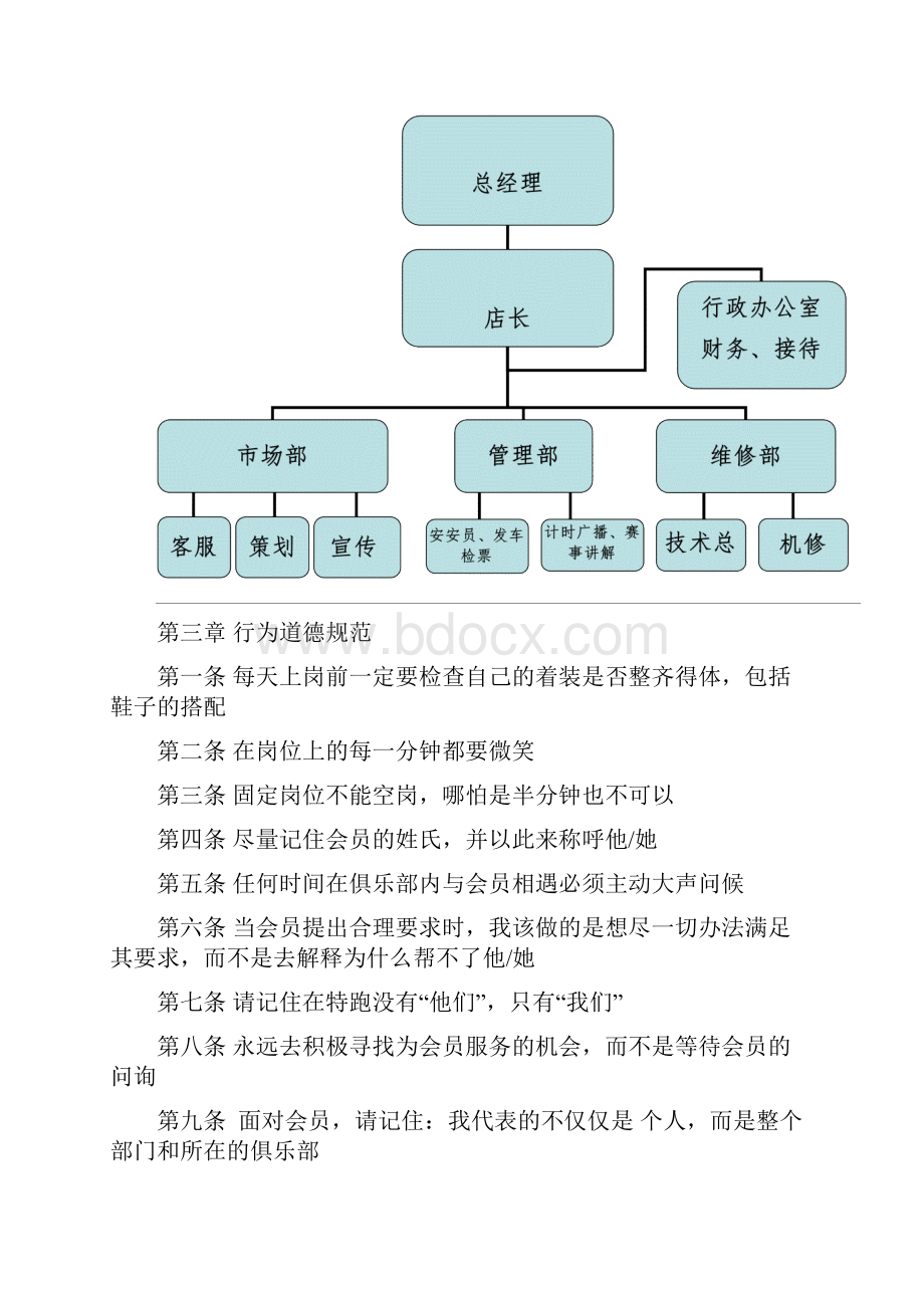 特跑卡丁车俱乐部员工手册知识讲解.docx_第3页