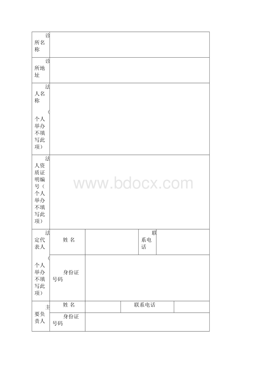 中医诊所备案所需材料.docx_第2页