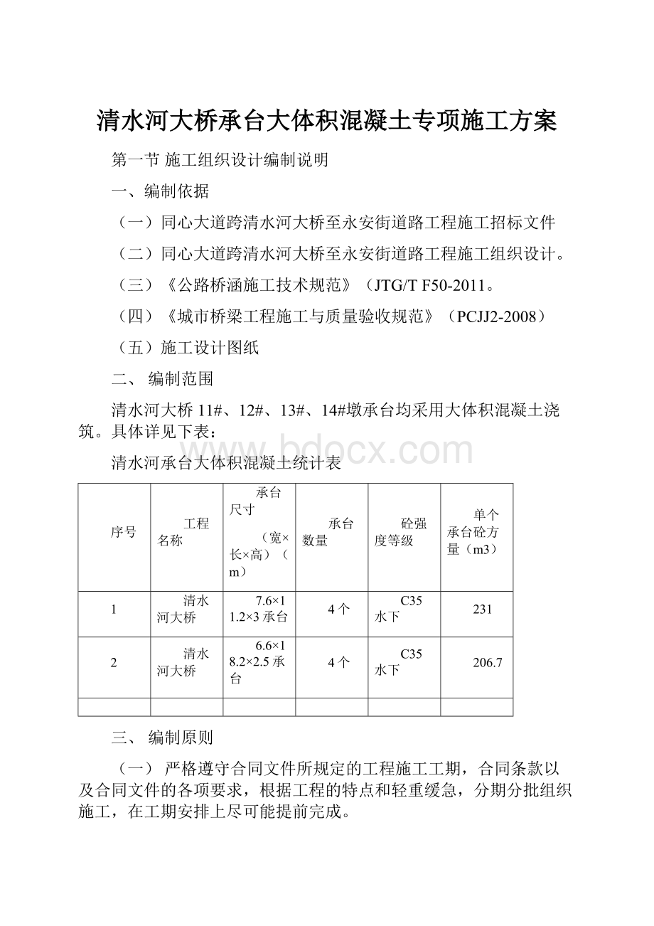 清水河大桥承台大体积混凝土专项施工方案.docx