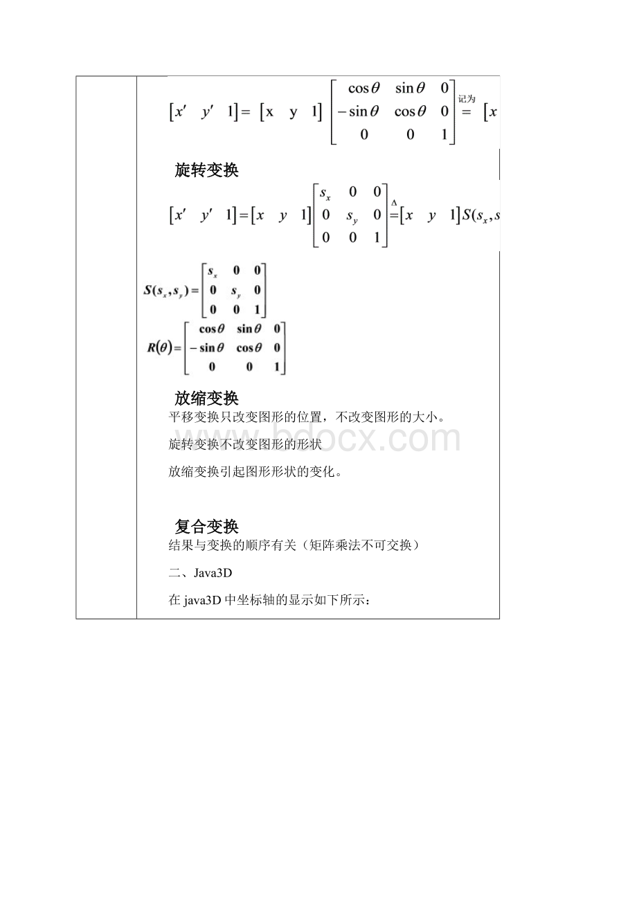 计算机图形学实验四 几何变换教材.docx_第2页