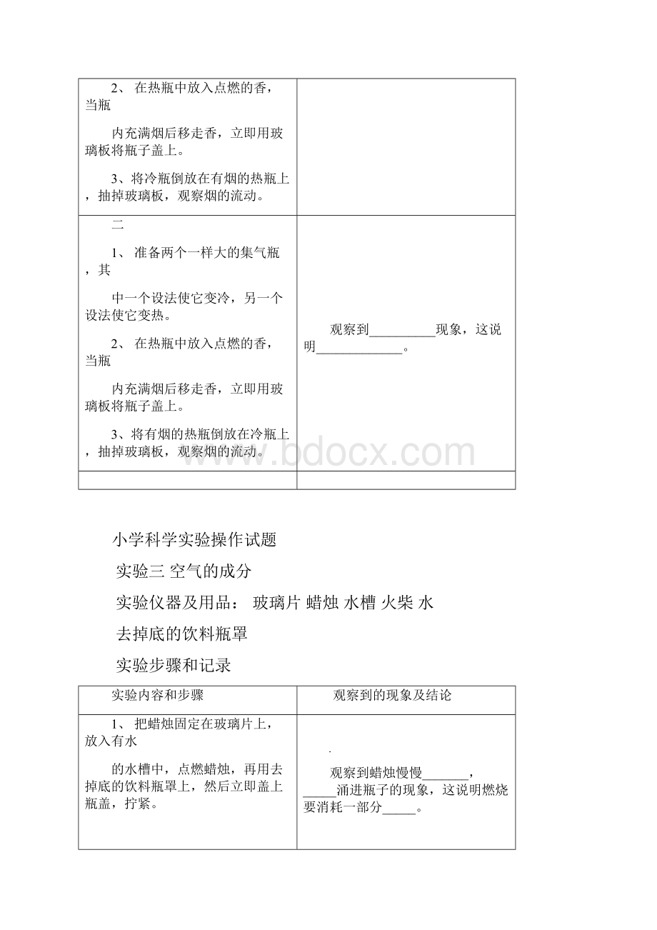 人教版小学科学实验操作试题.docx_第2页