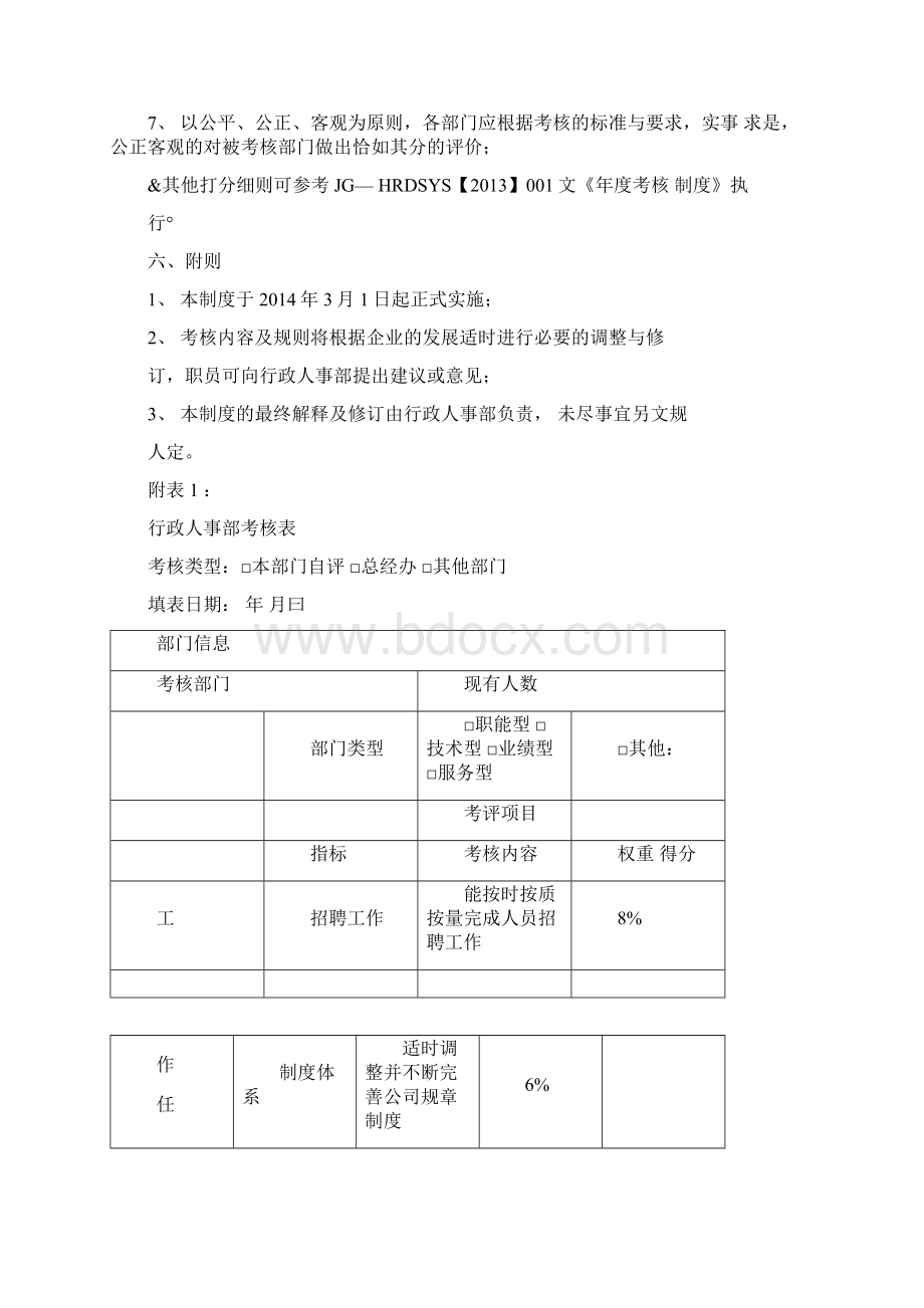 部门绩效考核方案.docx_第2页