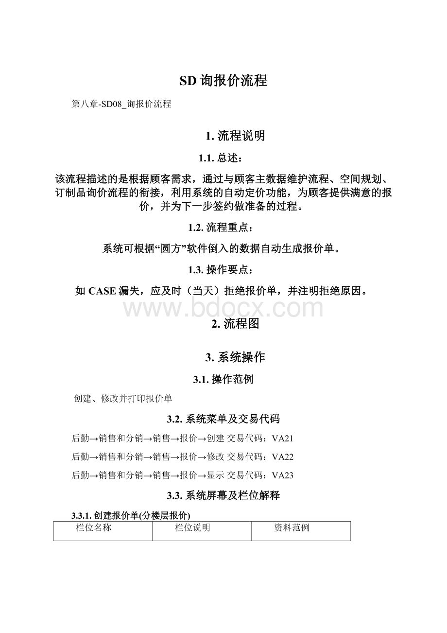 SD询报价流程.docx_第1页