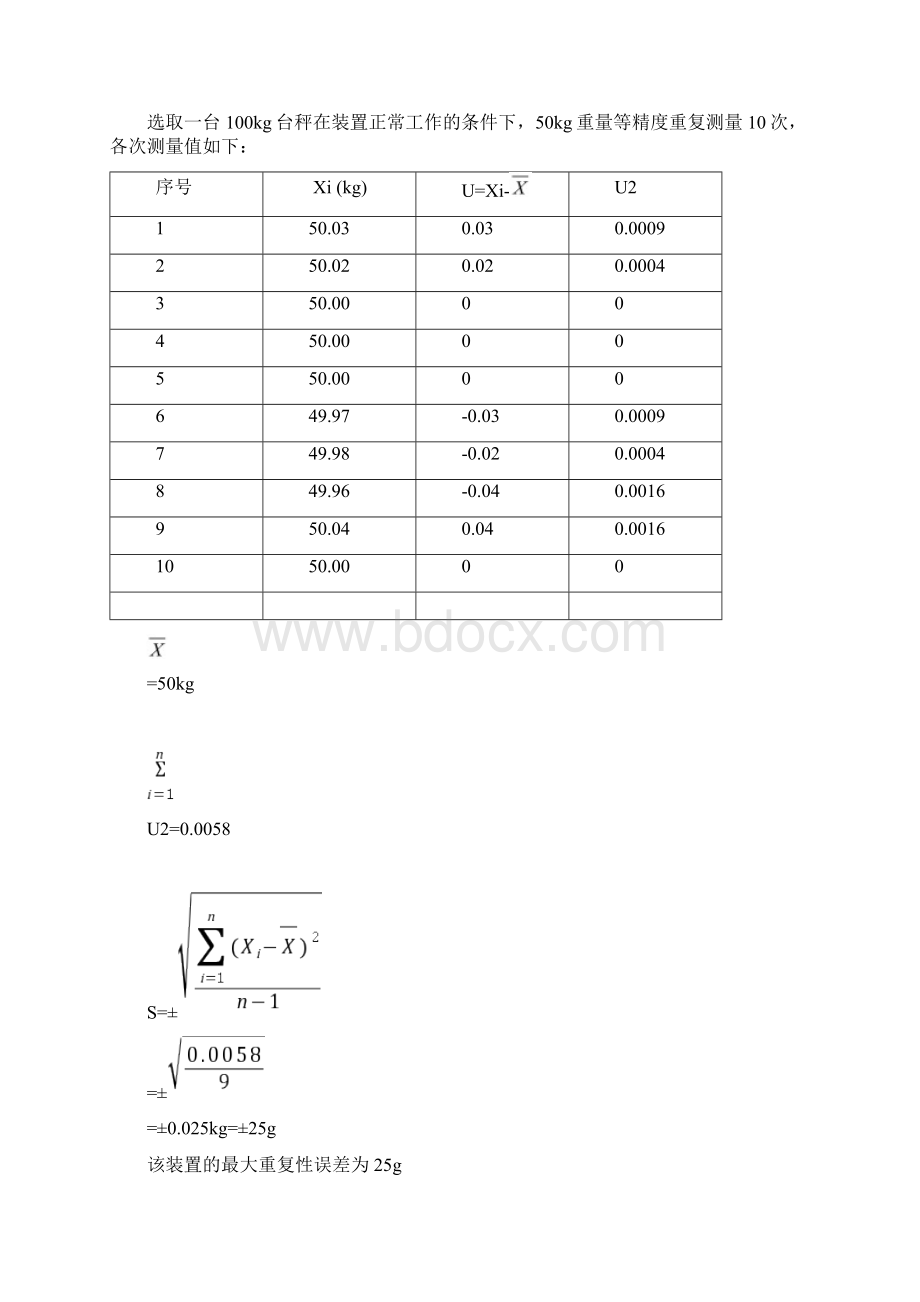 516计量标准的重复性及稳定性考核记录.docx_第3页