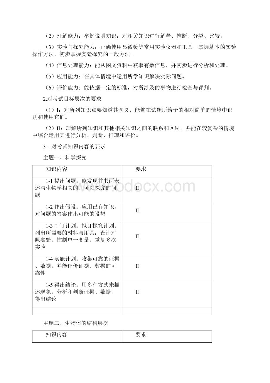 福建中考生物模拟试题及答案福建省初中学业考.docx_第2页