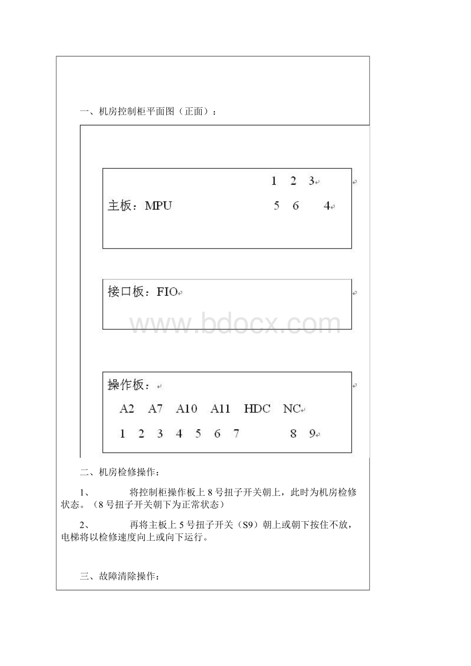 东芝电梯基本操作知识分解.docx_第2页