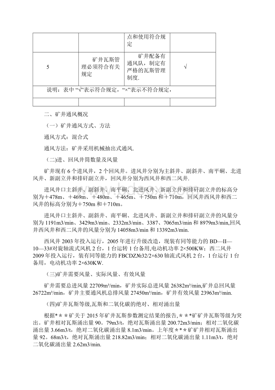 通风系统生产能力核定报告.docx_第2页