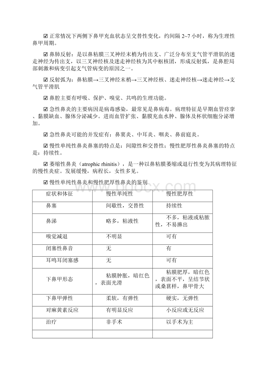 武汉大学耳鼻咽喉头颈外科学复习资料.docx_第2页
