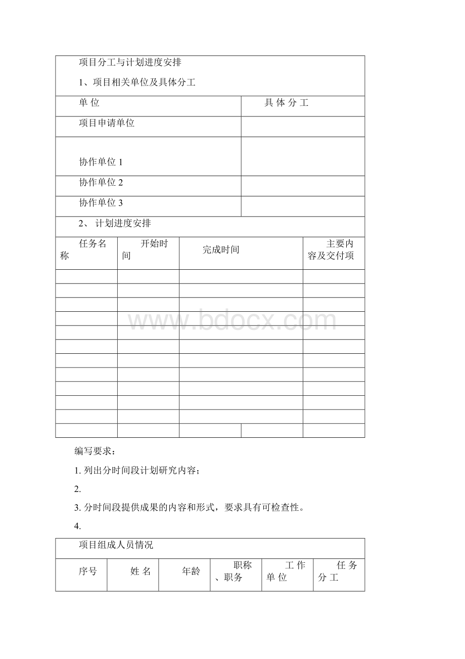 科技项目申请书及可行性研究报告模板.docx_第3页