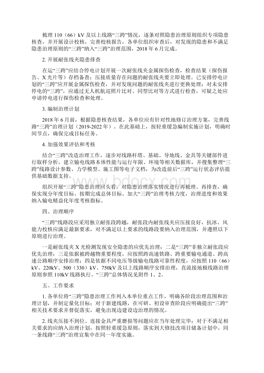 架空输电线路三跨专项隐患治理工作方案.docx_第2页