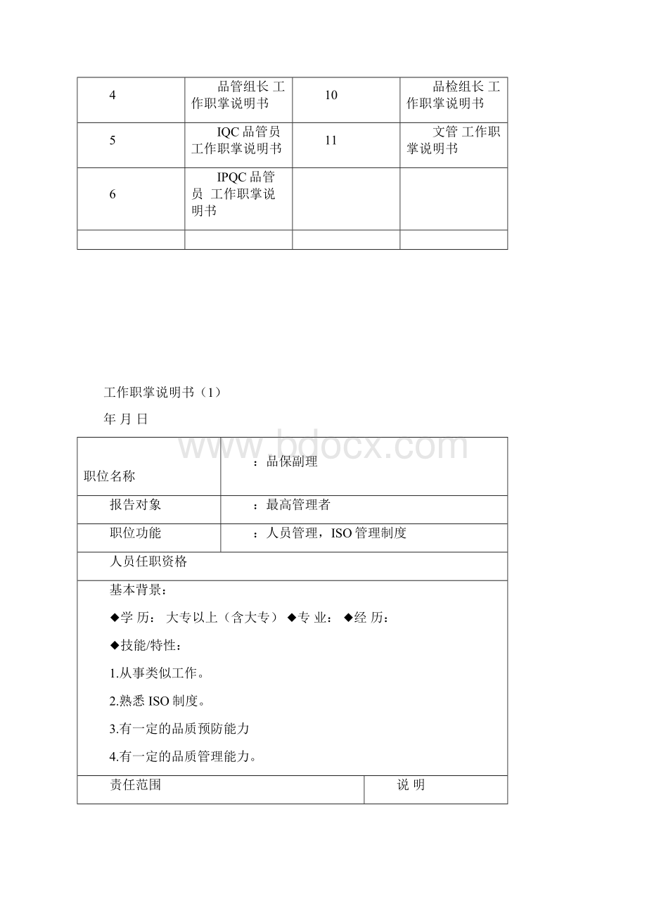 品保部工作职掌.docx_第2页